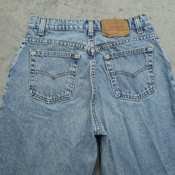 Levi's 551 Vintage Jeans Womens 10M High-Rise Relaxed Fit Tapered Leg 30" Inseam - Picture 14 of 16